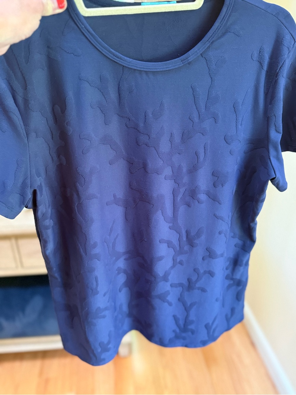 J. McLaughlin Navy Blue Women’s Top